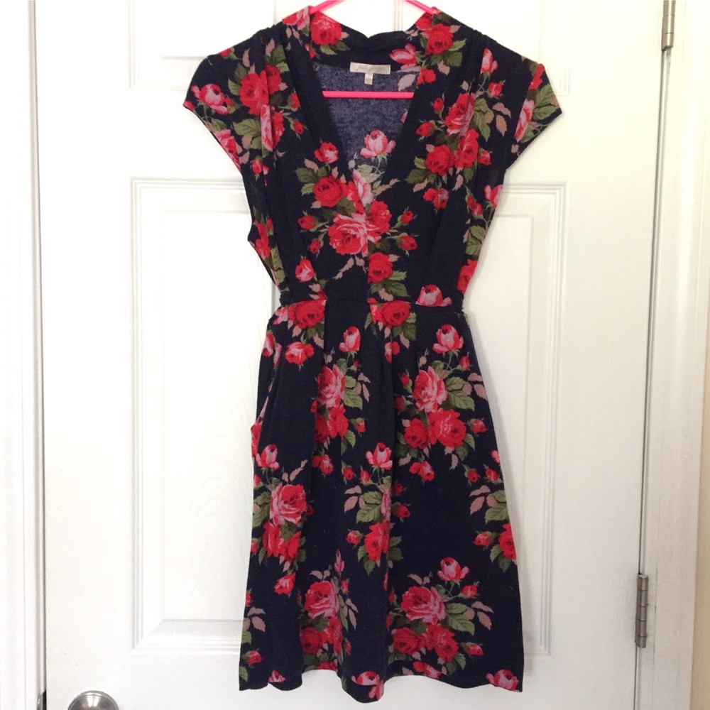 Just Ginger Floral Jersey Dress